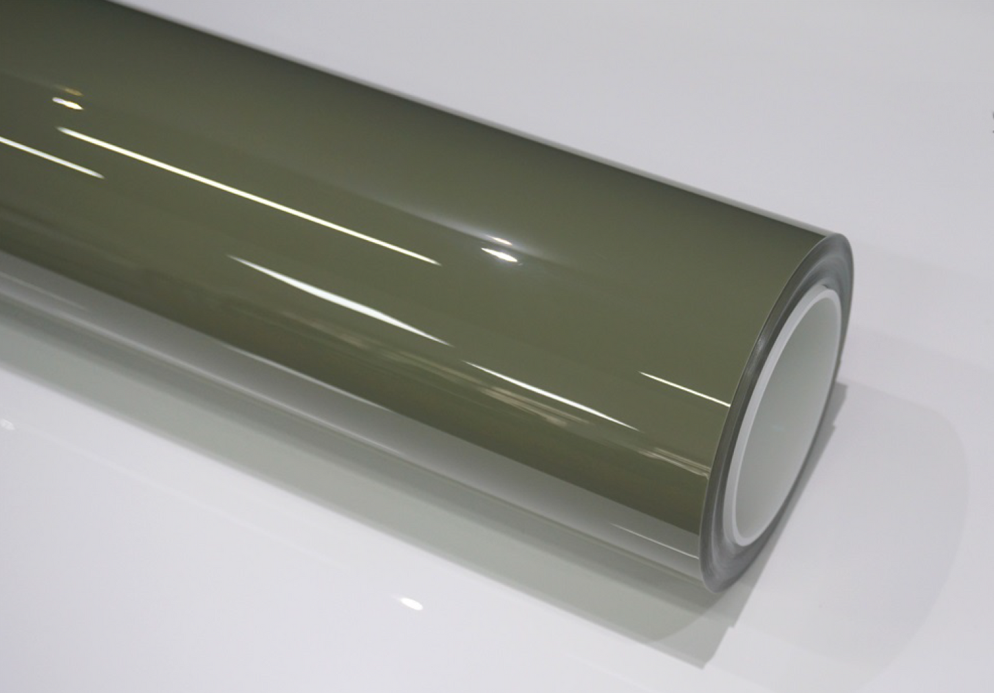 Glossy Khaki Green Car Wrap | Vinyl & TPU Film