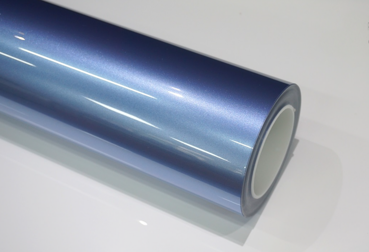 Metallic Mist Blue Car Wrap | Vinyl & TPU Film