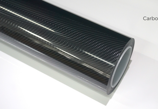 Carbon Fiber Bright Car Wrap | Vinyl & TPU Film