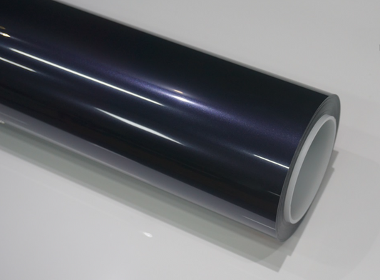 Charcoal Gray Blue Car Wrap | Vinyl & TPU Film