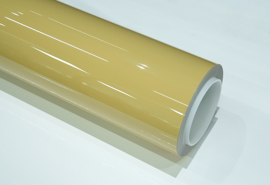 Cloudy Yellow Car Wrap | Vinyl & TPU Film