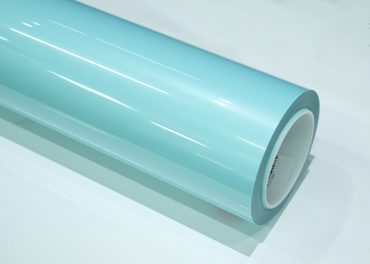 Cold Crystal Light Blue Car Wrap | Vinyl & TPU Film