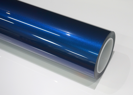 Diamond BLUE Car Wrap | Vinyl & TPU Film