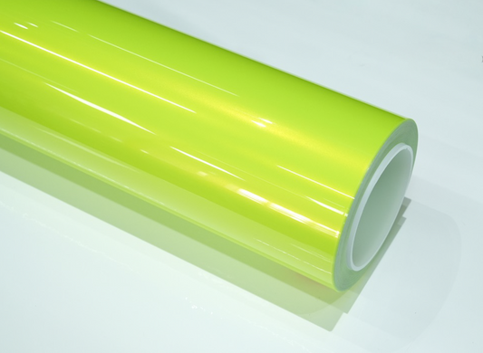 Fantasy Fluorescent Yellow Car Wrap | Vinyl & TPU Film