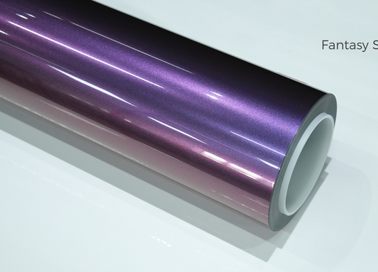 Fantasy Spectrum Purple Car Wrap | Vinyl & TPU Film