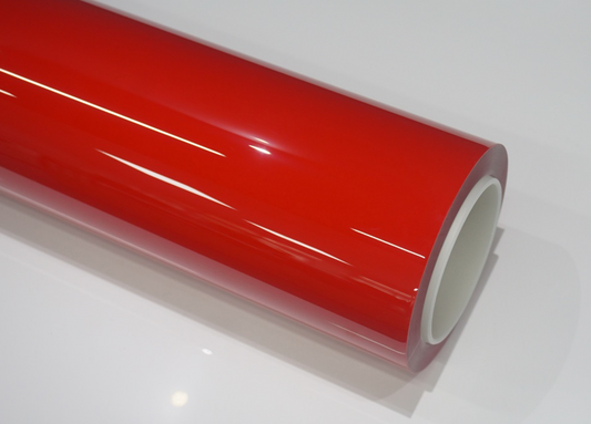 Ferrari Red Car Wrap | Vinyl & TPU Film