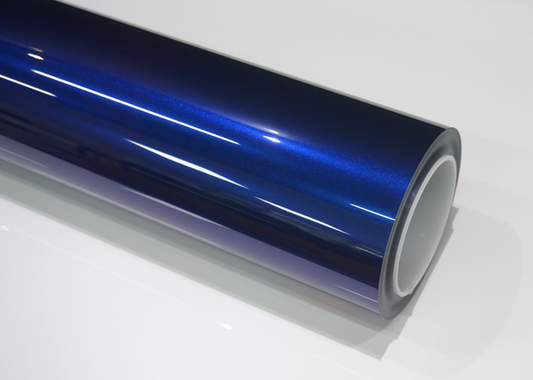 Gentian Blue Car Wrap | Vinyl & TPU Film
