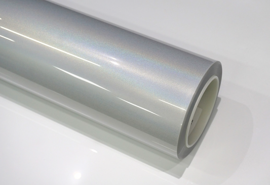 Laser White Car Wrap | Vinyl & TPU Film