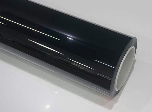 Late Night Black Car Wrap | Vinyl & TPU Film