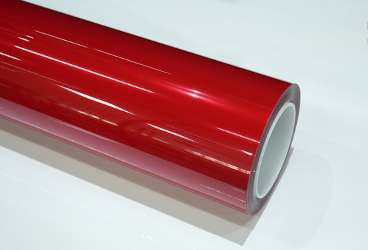 Magic Flame Gold Red Car Wrap | Vinyl & TPU Film