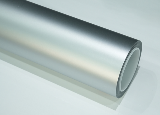 Matte Alexander Silver Car Wrap | Vinyl & TPU Film