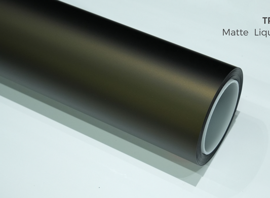 Matte Liquid Shadow Gold Car Wrap | Vinyl & TPU Film