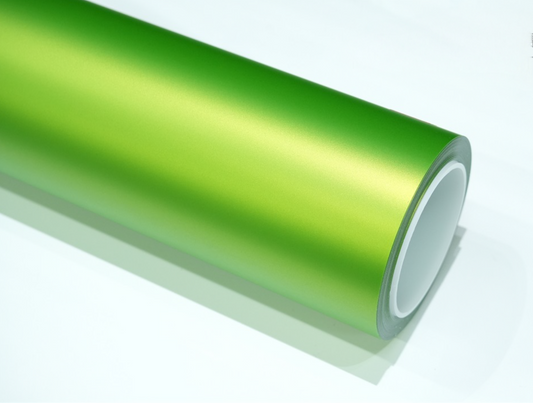 Matte Metallic STO Track Gold Green Car Wrap | Vinyl & TPU Film