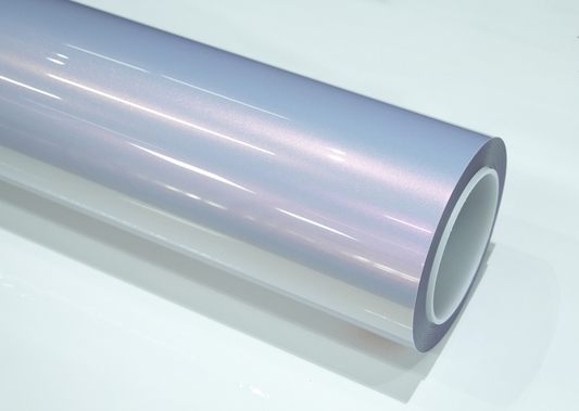 Medium Gold Starry Sky Pink Car Wrap | Vinyl & TPU Film