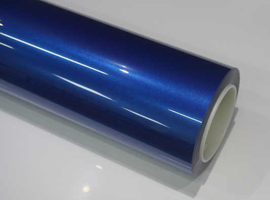 Metallic Sepang Blue Car Wrap | Vinyl & TPU Film