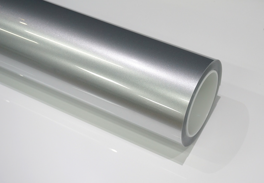 Metallic Silver Car Wrap | Vinyl & TPU Film