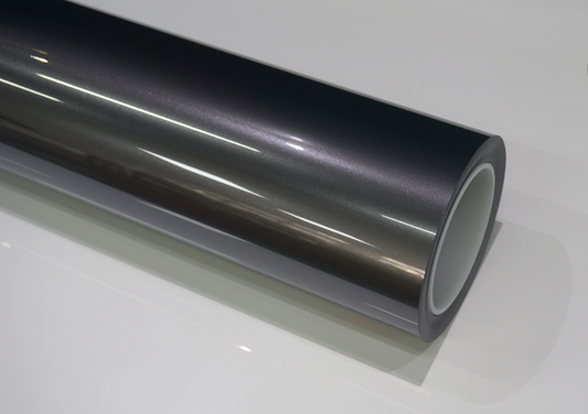 Metallic Tungsten Steel Car Wrap | Vinyl & TPU Film