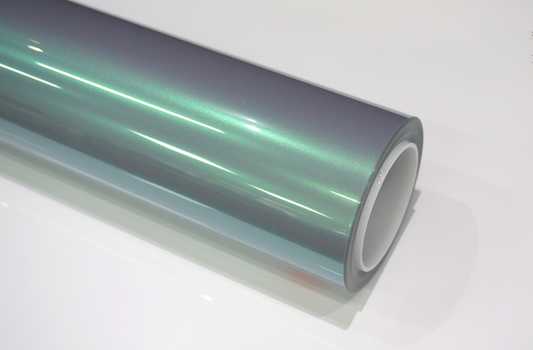 Paint Fantastic Turquoise Gray Car Wrap | Vinyl & TPU Film