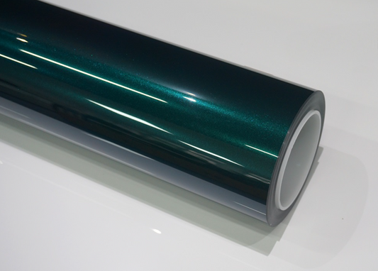 Repair Metallic Sand Green Car Wrap | Vinyl & TPU Film