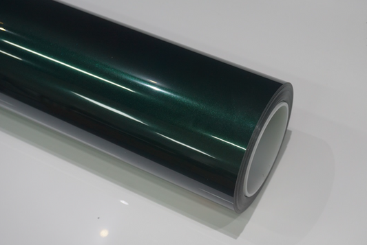 Royal Green Car Wrap | Vinyl & TPU Film