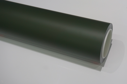 Satin Army Green Car Wrap | Vinyl & TPU Film