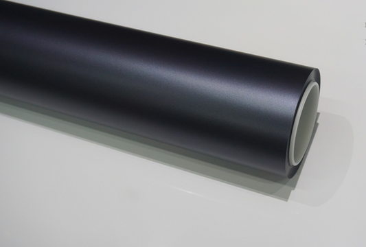 Satin Competition Blue Car Wrap | Vinyl & TPU Film