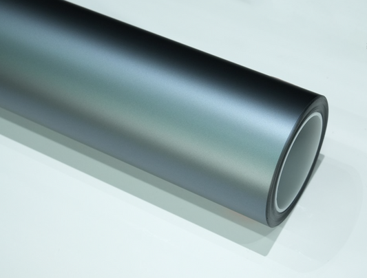 Satin Grayish Blue Car Wrap | Vinyl & TPU Film