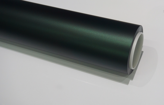 Satin Olive Green Car Wrap | Vinyl & TPU Film