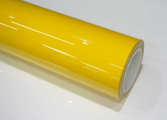 Signal Yellow Car Wrap | Vinyl & TPU Film