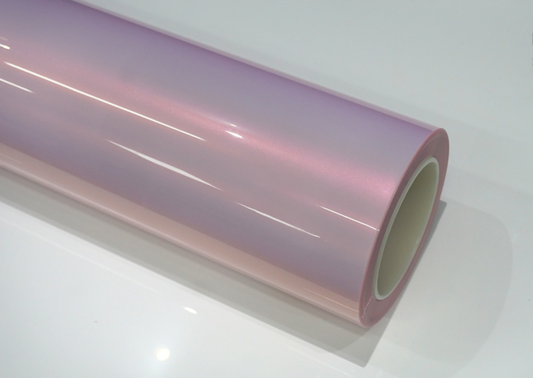 Soft Light Pink Car Wrap | Vinyl & TPU Film