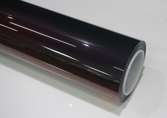 Star Sky Black Phantom Red Car Wrap | Vinyl & TPU Film