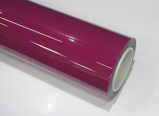 Starlight Ruby Red Car Wrap | Vinyl & TPU Film