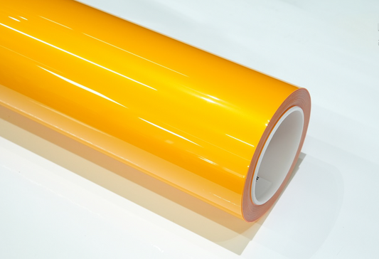 Volcanic Yellow Car Wrap | Vinyl & TPU Film